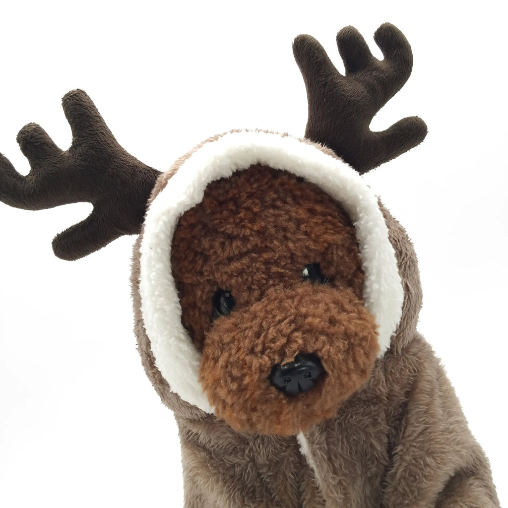 Reindeer Winter Warm Dog Costume for Teddy Bears