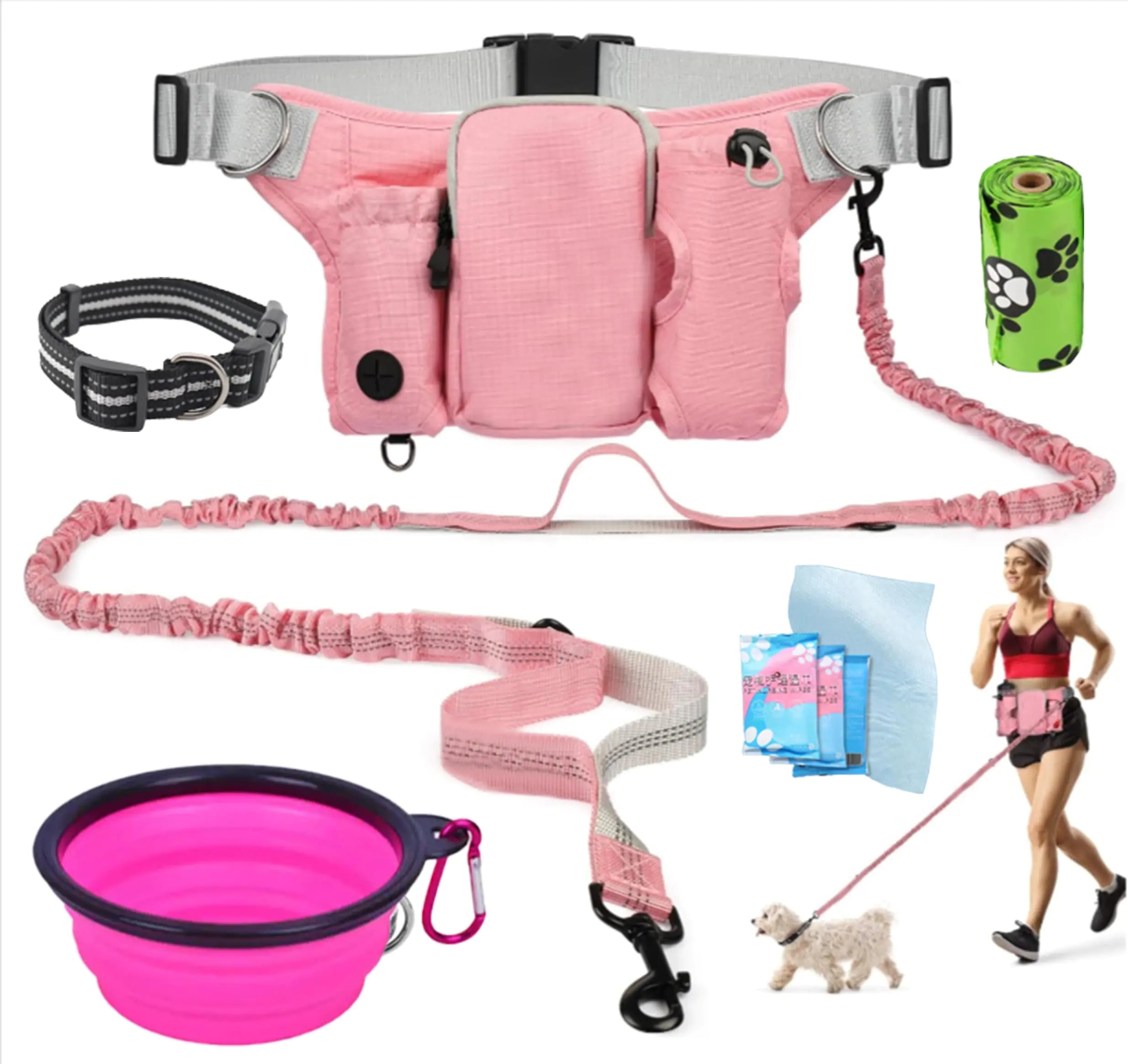 All-in-One Hands-Free Dog Walking & Training Bundle