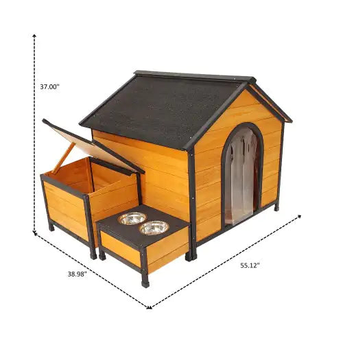 Premium Modular Wooden Dog House