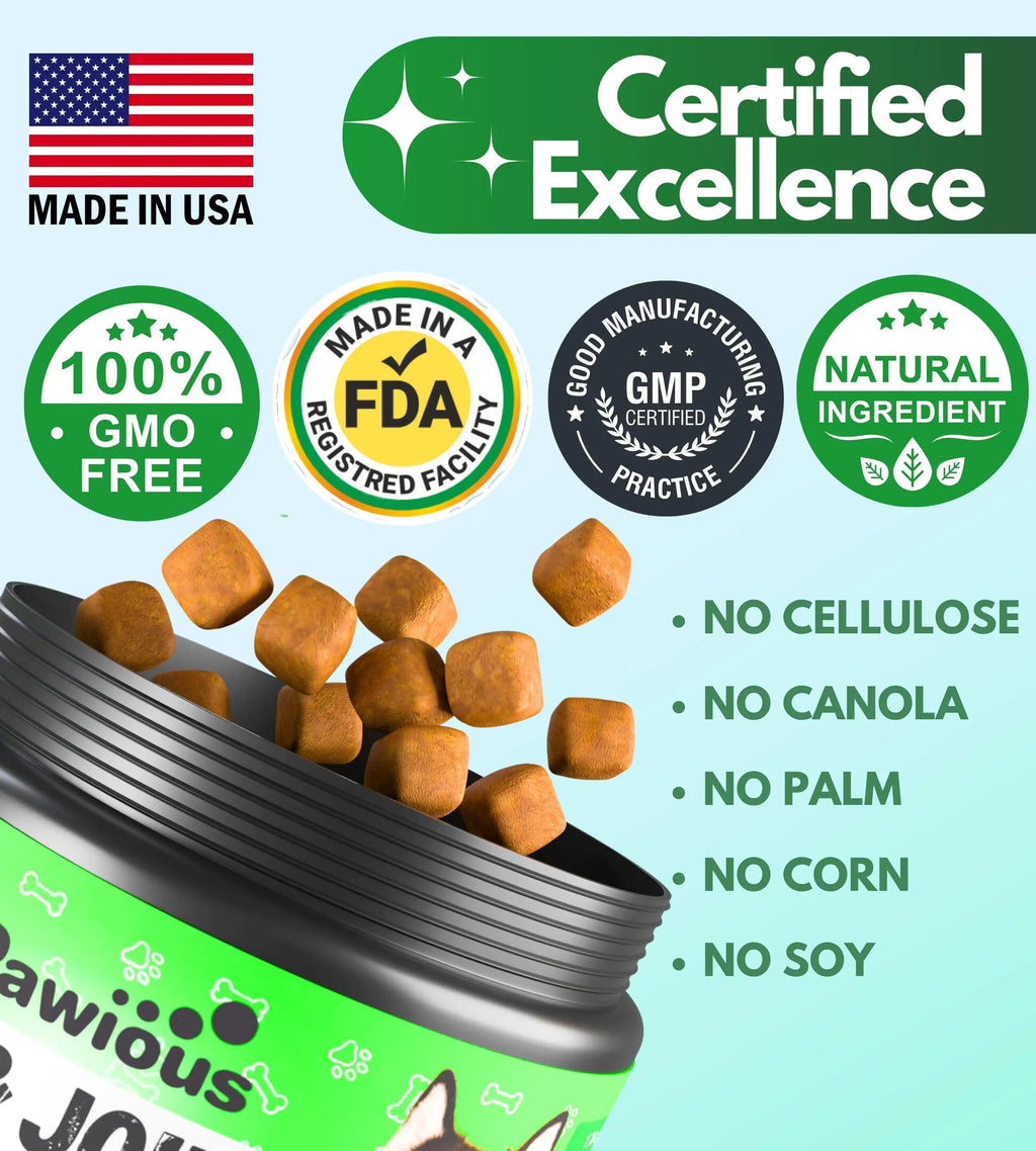 Hip & Joint Supplement for Dogs – 120 Chews