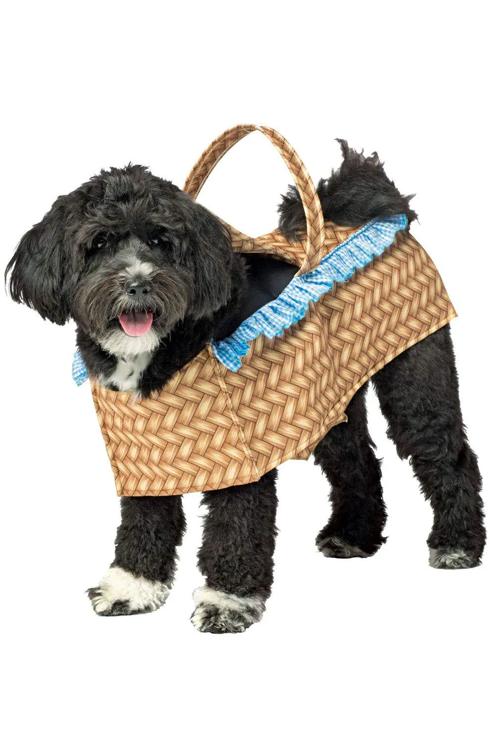 Rasta Imposta Doggie in a Basket Dog Costume - XS