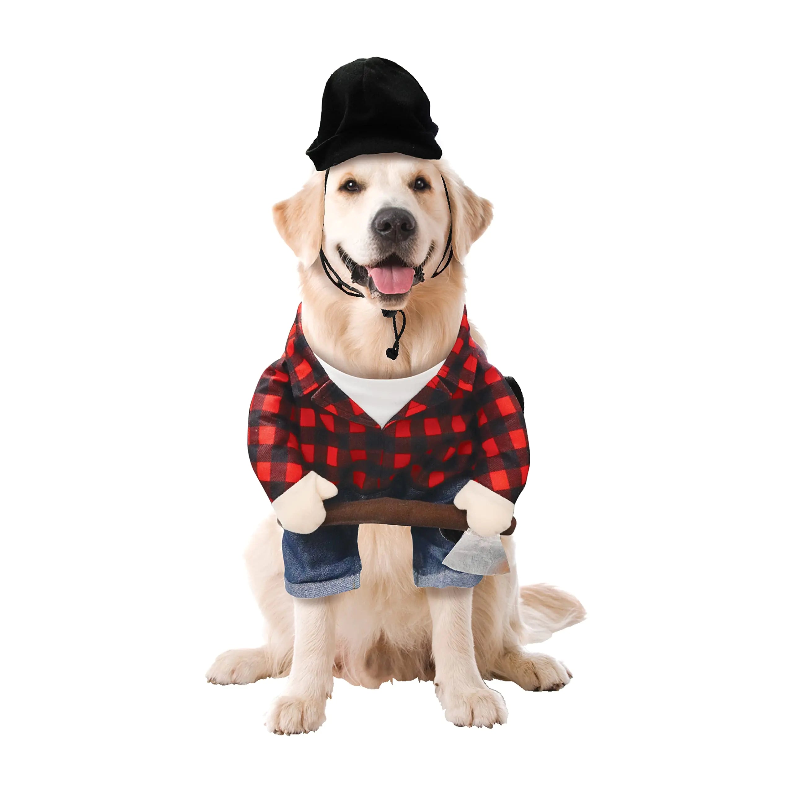 Best Furry Friends Lumberjack Dog Costume Large