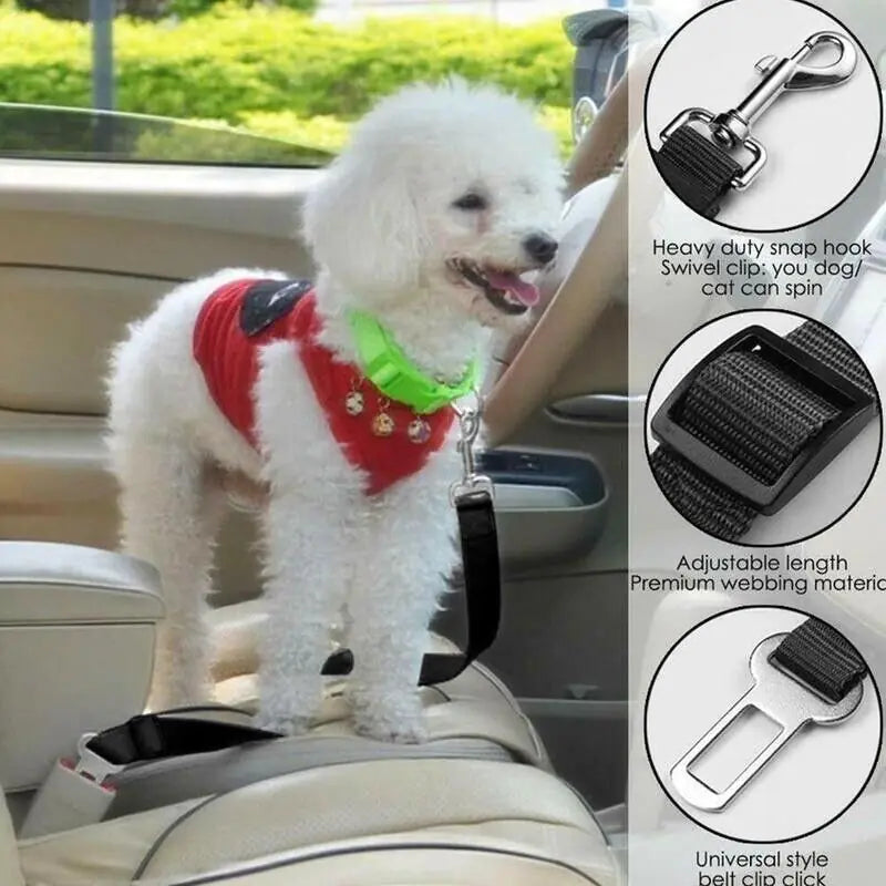 2 Pack Pet Safety Seatbelt