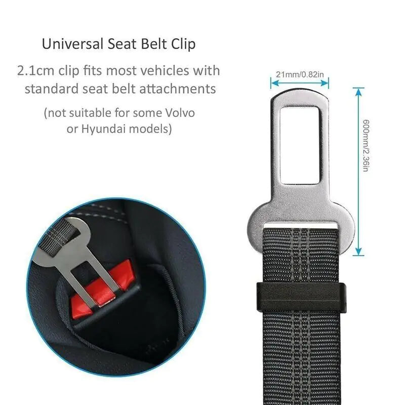 2 Pack Pet Safety Seatbelt