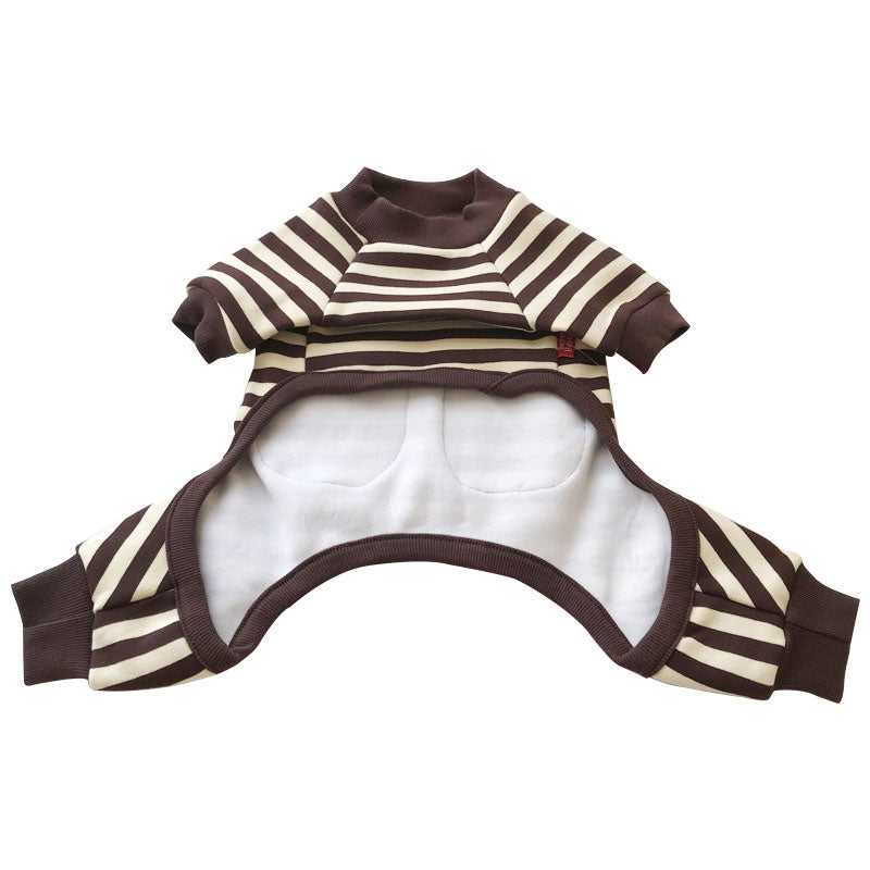 Pet & Parent Striped Padded Sweater