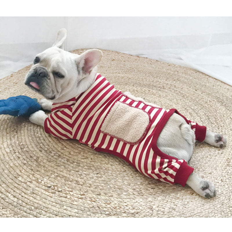 Pet & Parent Striped Padded Sweater