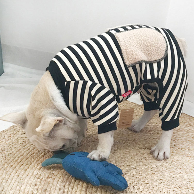 Pet & Parent Striped Padded Sweater