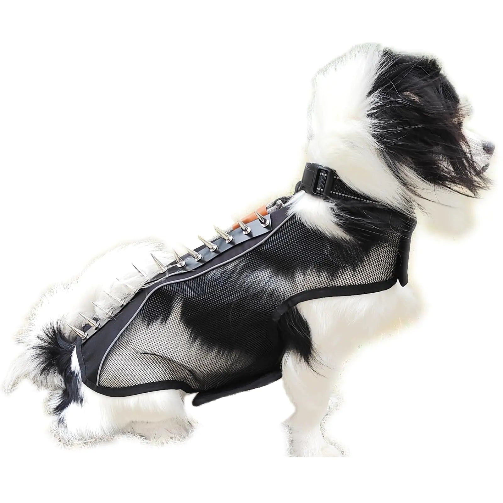 Protective Spike Dog Vest for Medium Dogs
