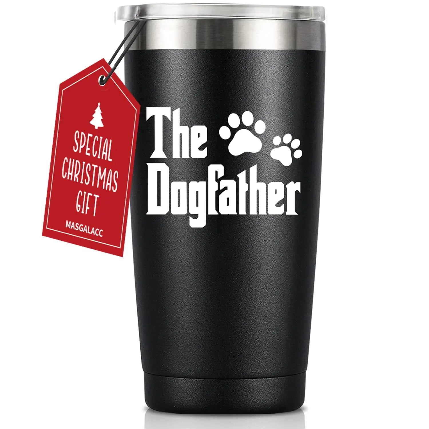 Dog Dad Tumbler – 20oz Stainless Steel Mug