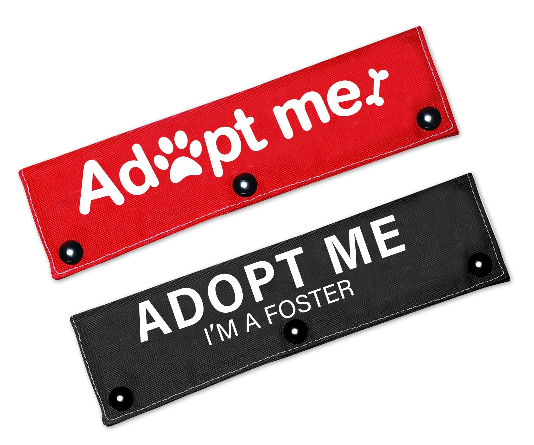 Adopt Me / I’m a Foster Dog Leash Sleeve Set (2-Pack)