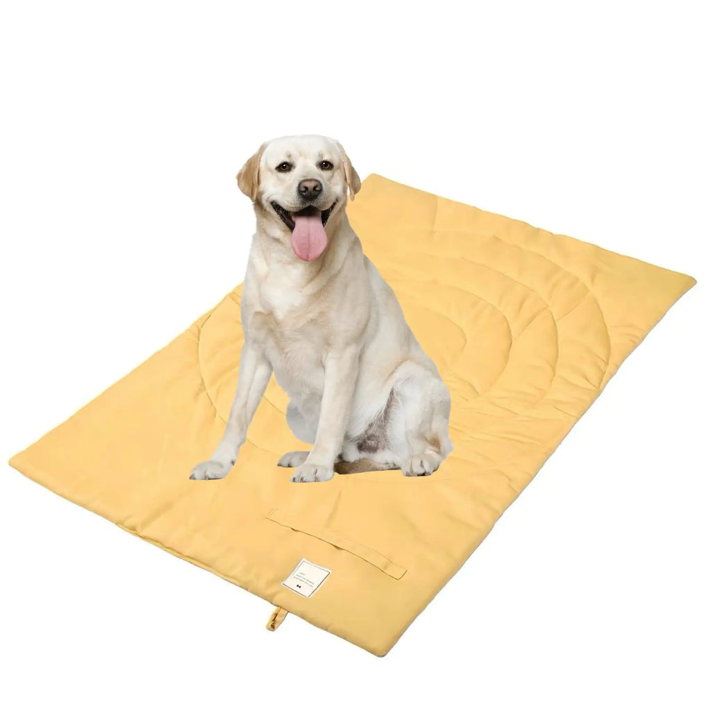 Travel Outdoor Dog Mat Dog Bed Mat Waterproof Outdoor Dog Bed 37.4" x 25.6" Dog Bed Mat Foldable Dog Bed Camping Outdoor Dog Bed Eys Outdoor Foldable Easy Carry Waterproof Dog Mat Medium