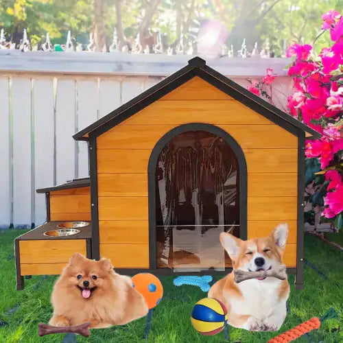 Premium Modular Wooden Dog House