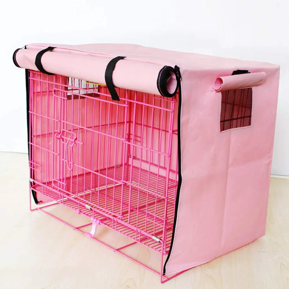 Pssopp Dog Crate CoverPet Kennel Cover Dog Cage Cover Waterproof Dog Kennel Cover for Medium Dog (M)