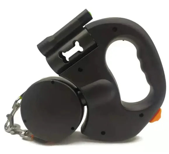 Dual Tangle-Free Retractable Dog Leash