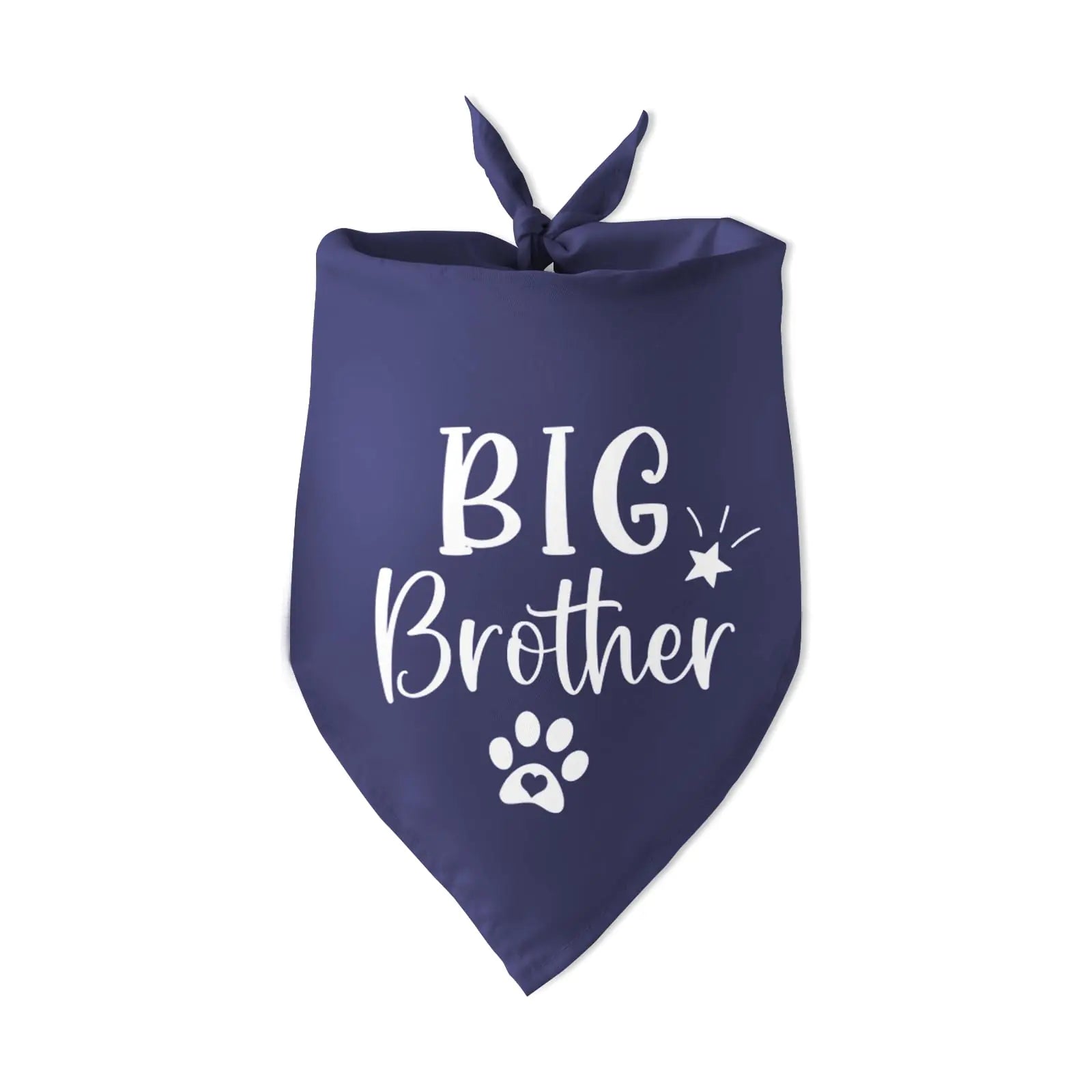 Big Brother Dog Bandana – Blue Gender Reveal Scarf